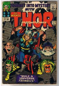 THOR aka JOURNEY into MYSTERY 123, VG+, Thunder God, 1952, more Thor in store