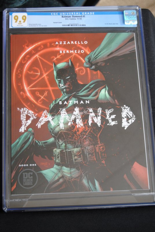 Batman Damned Book One,  Variant Cover. 9.9  HOT!!!