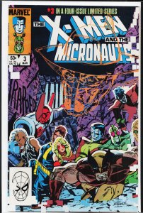 The X-Men and The Micronauts #3 (1984) Micronauts