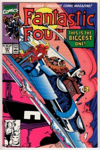 Fantastic Four #341 Direct Edition (1990) 9.4 NM