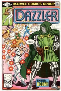 Dazzler #3 comic book 1981- Marvel Comics-DOCTOR DOOM