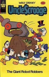 Uncle Scrooge (Walt Disney ) #185 VG ; Whitman | low grade comic Giant Robot Rob