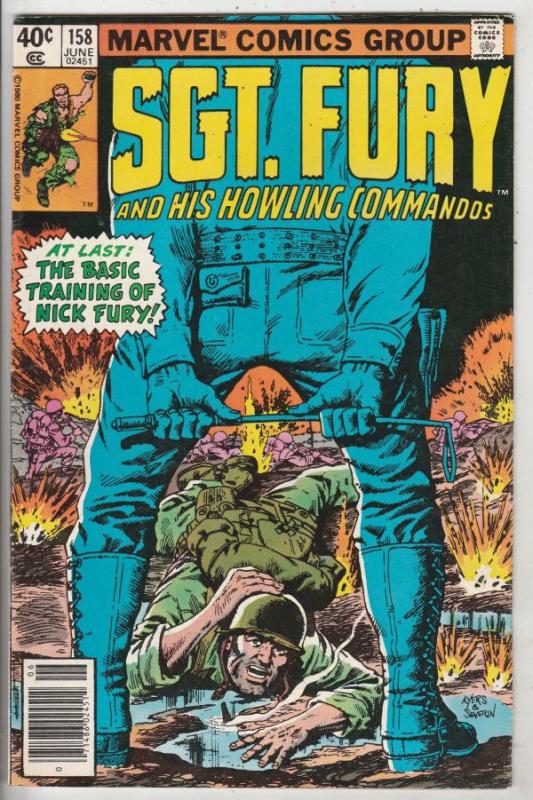 Sgt. Fury and His Howling Commandos #158 (Jun-79) FN/VF+ Mid-High-Grade Sgt. ...