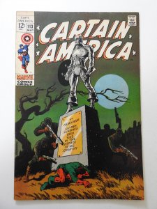 Captain America #113 (1969) FN+ Condition!