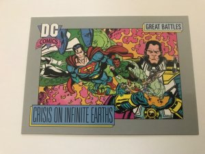 CRISIS ON INFINITE EARTHS #145 card : 1992 DC Universe Series 1, NM/M, Impel