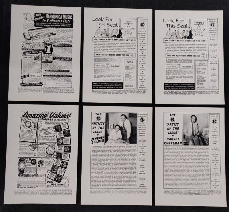 EC Comics Frontline Combat Cover Portfolio (1983) 6.0/6.5