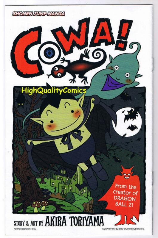 COWA, NM, Promo, ashcan, Akira Toriyama, 2008