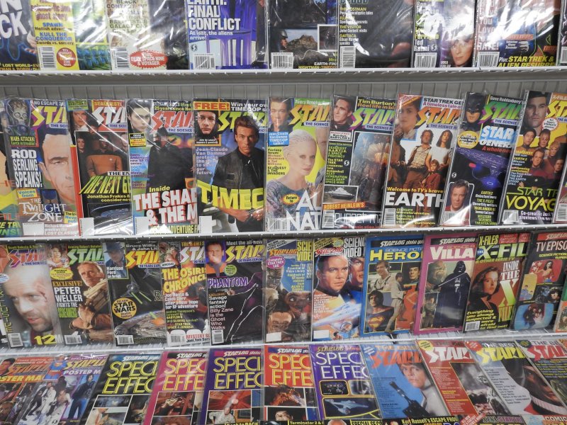 Starlog Magazine 1-185 Complete Run! Plus 122 other Starlog issues! Avg FN Cond!