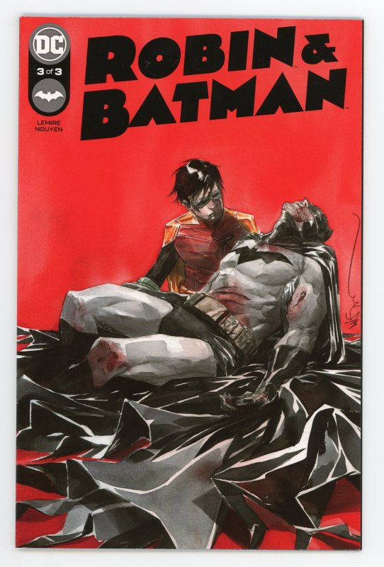 Robin & Batman #1,2,3, 1-3 Full Run Jeff Lemire Dustin Nguyen NM