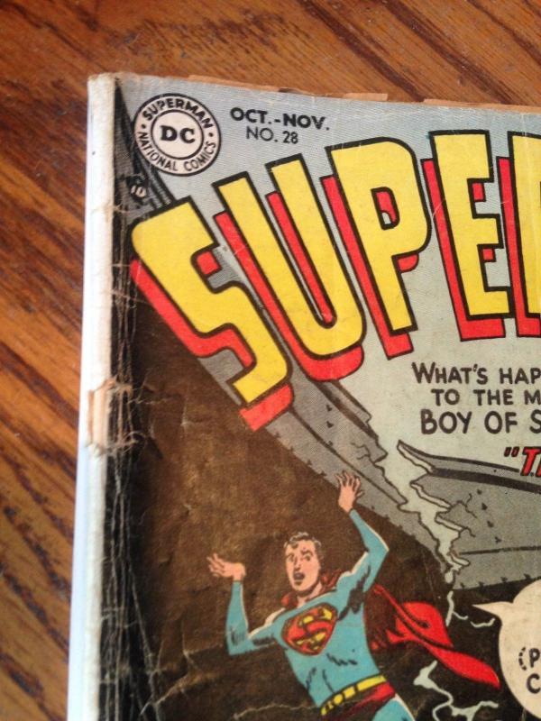 Superboy 28 GD (DC October, 1953) Golden Age