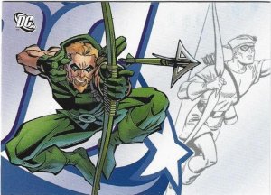 2007 DC Legacy Card #6 Green Arrow