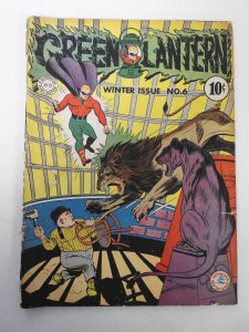 Green Lantern #6 (1942) GD+ Condition see desc