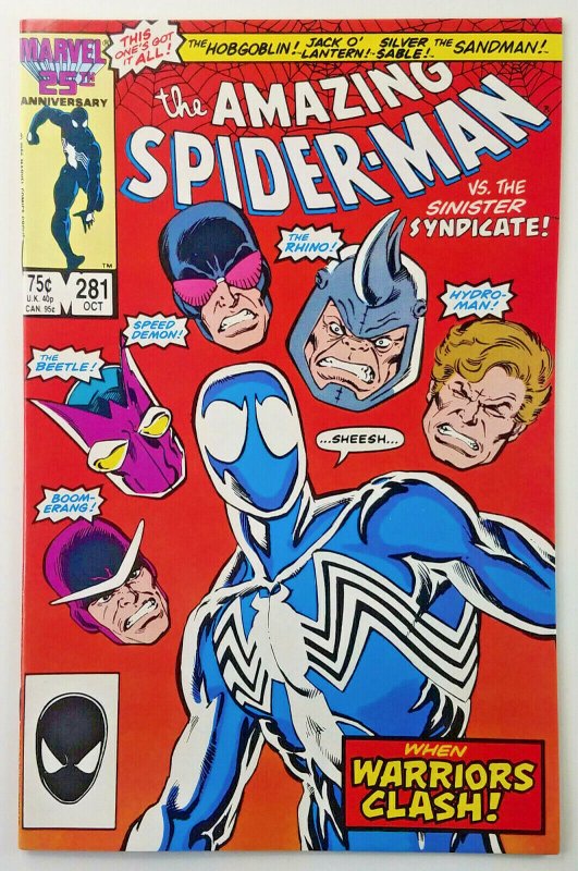 Amazing Spider-Man #281 ? HOBGOBLIN APPEARANCE ? NM ?Marvel 1986