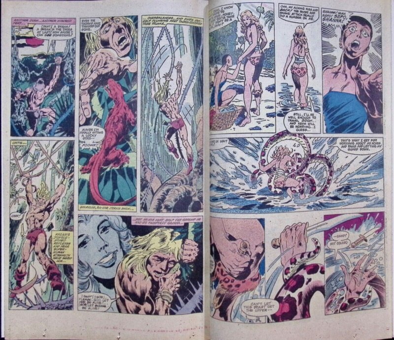 KA-ZAR THE SAVAGE Comic Issue 13 — with Shanna in Pangea 32 Pages — 1982 Marvel