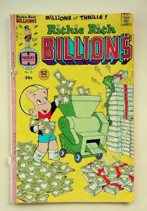 Richie Rich Billions #12 (Sep 1976, Harvey) - Good-