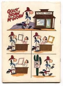 QUICK DRAW McGRAW-DELL FOUR COLOR #1040-HANNA BARBERA-1960-FIRST ISSUE