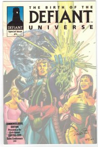 Birth of the Defiant Universe, The #1B VF/NM ; Defiant | Signed by Jim Shooter (