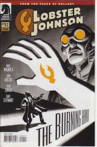 Lobster Johnson: The Burning Hand #1 VF; Dark Horse | save on shipping - details