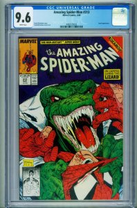 AMAZING SPIDER-MAN #313 CGC 9.6 1989-MARVEL COMICS-MCFARLANE 4080535003