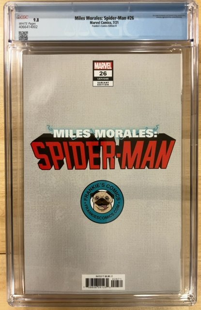 Miles Morales: Spider-Man #26 Besch Cover B (2021) CGC 9.8