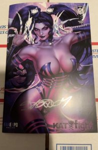 KATFIGHT: #1 ARIEL DIAZ ART VARIANT “Nice” Trade - Signed
