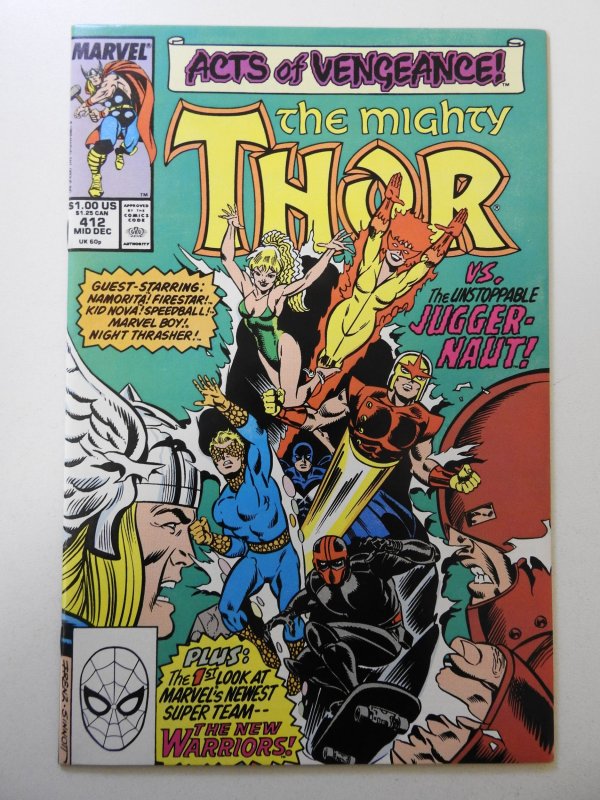 The Mighty Thor #412 (1989) VF Condition!