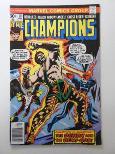 The Champions #10 (1977) Champion vs Champion! Beautiful VF- Condition!