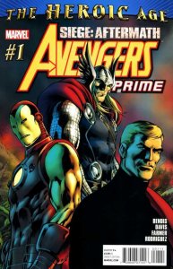 AVENGERS PRIME (2010) #1 VF/NM 1ST PRINTING SIEGE: AFTERMATH HEROIC AGE