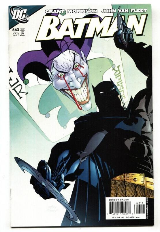 Batman #663 - DC comic book 2007 Joker cover