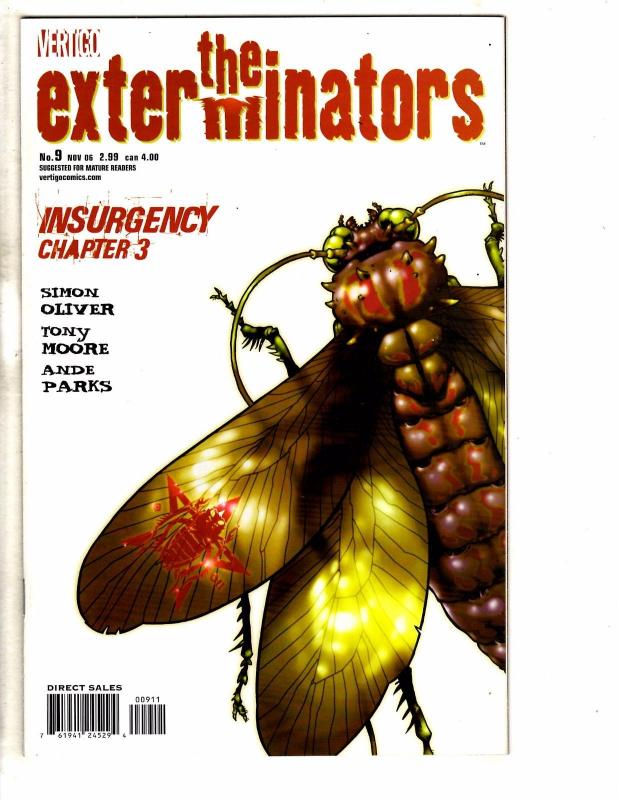 Lot Of 8 Exterminators DC Vertigo Comic Books # 4 5 6 7 8 9 10 11 J235