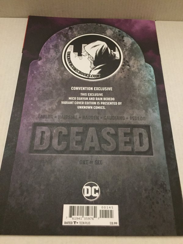 DCeased #1 Unknown Comics Mico Suayan Cover (2019)