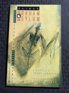 1990 BATMAN Arkham Asylum SC FN+ 6.5 1st DC Comics / Dave McKean