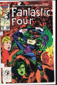 Fantastic Four #290 (1986) Fantastic Four