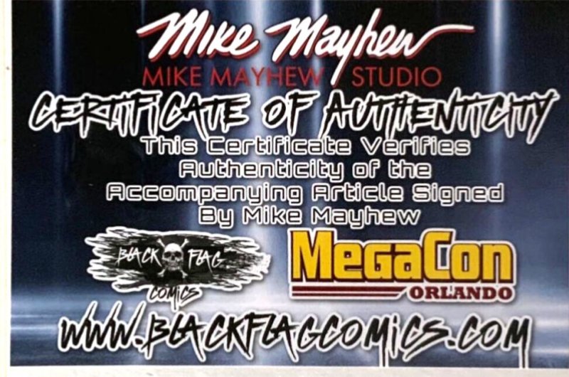 MOON KNIGHT #1 MEGACON ORLANDO EXCLUSIVE MIKE MAYHEW TRADE/VIRGIN SET SIGNED COA