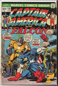 Captain America #170 (1974) Captain America and the Falcon