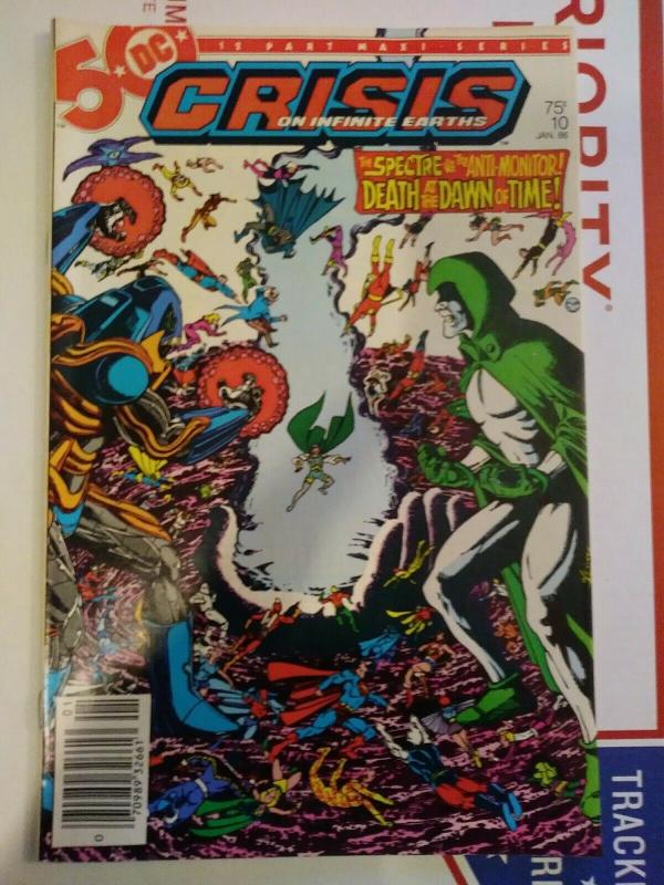 Crisis on Infinite Earths #10 (1986) Death Of Starman - Spectre Vs. Anti-Monitor