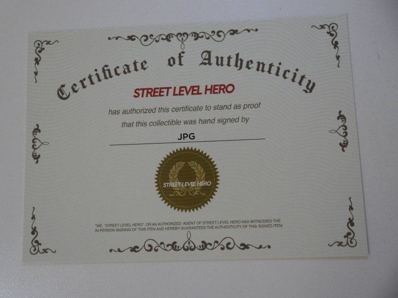 Ninja Funk #1 Variant Signed W/ COA NM Condition