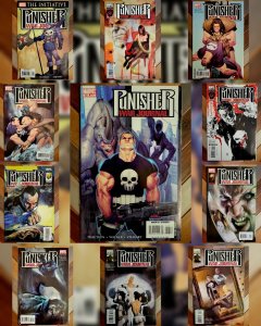 Lot of 11: PUNISHER: WAR JOURNAL (2nd Series Marvel 2007) FN/VF 7.0 Frank Castle