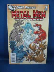 DC  COMICS PRESENTS THE METAL MEN 1  NM- RARE RECALLED ISSUE 2011 DC