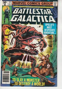 Battlestar Galactica(Marvel) # 21 Beauty and The Beast