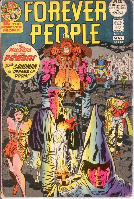 FOREVER PEOPLE 8 VG    May 1972 COMICS BOOK