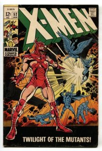 X-MEN #52 1969 comic book MARVEL VG