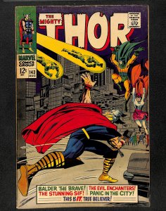 Thor #142 VG+ 4.5 Super Skrull!