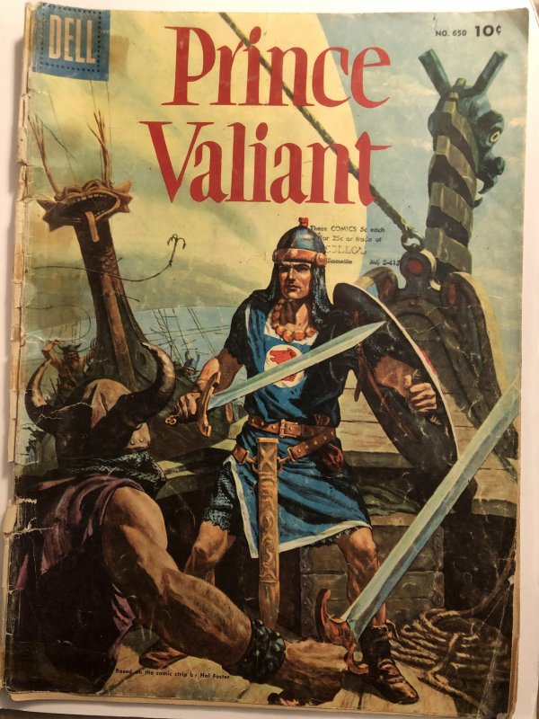 Prince Valiant #650, A Four Color, a reader and oldie..