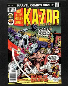 Ka-Zar #18 VF/NM 9.0