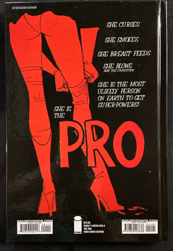 THE PRO HARDCOVER GRAPHIC NOVEL VF/NM 1ST PRINTING