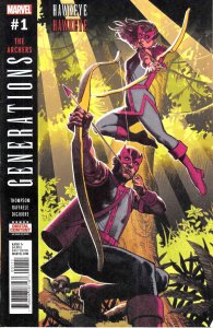 Generations: Hawkeye & Hawkeye (2017) Marvel Comic NM (9.4) Ships Fast!