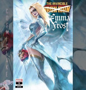INVINCIBLE IRON MAN #5 ~ IVAN TAO EMMA FROST VARIANT LE 555 PREORDER 4/26 ☪