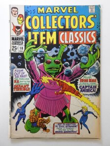 Marvel Collectors' Item Classics #18 (1968) VG Condition