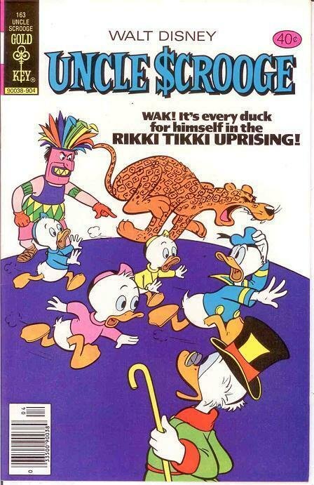 UNCLE SCROOGE 163 VF-NM NO BARKS  April 1979 COMICS BOOK